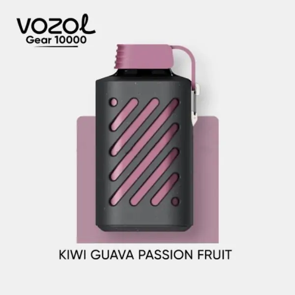 Vozol Gear 10000 Kiwi Guava Passion Fruit