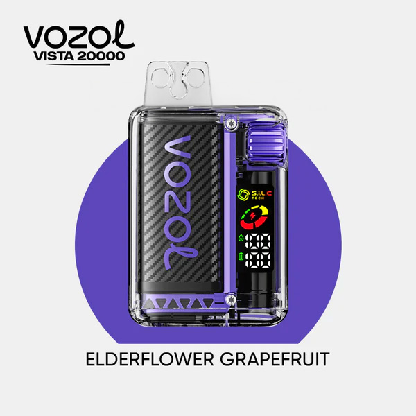 Vozol Vista 20000 Elderflower Grapefruit
